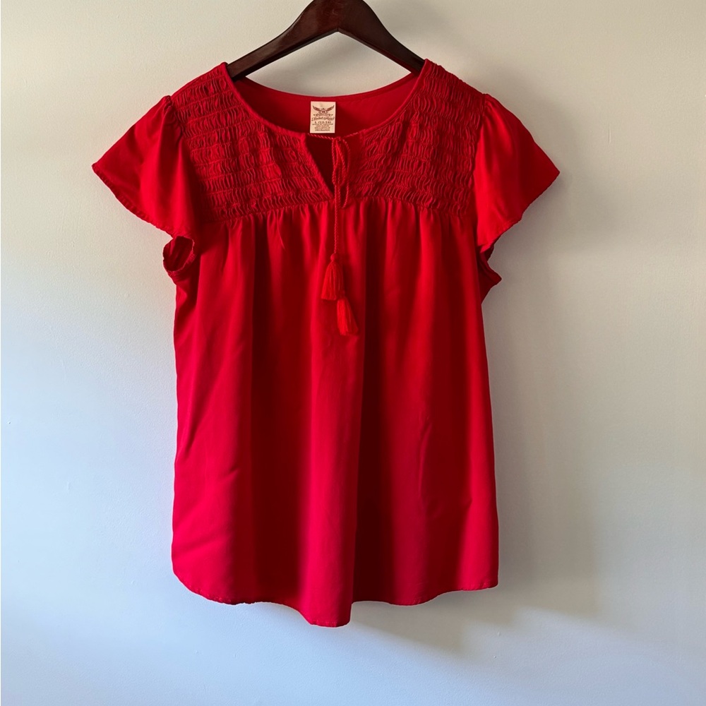 Red Women's Top